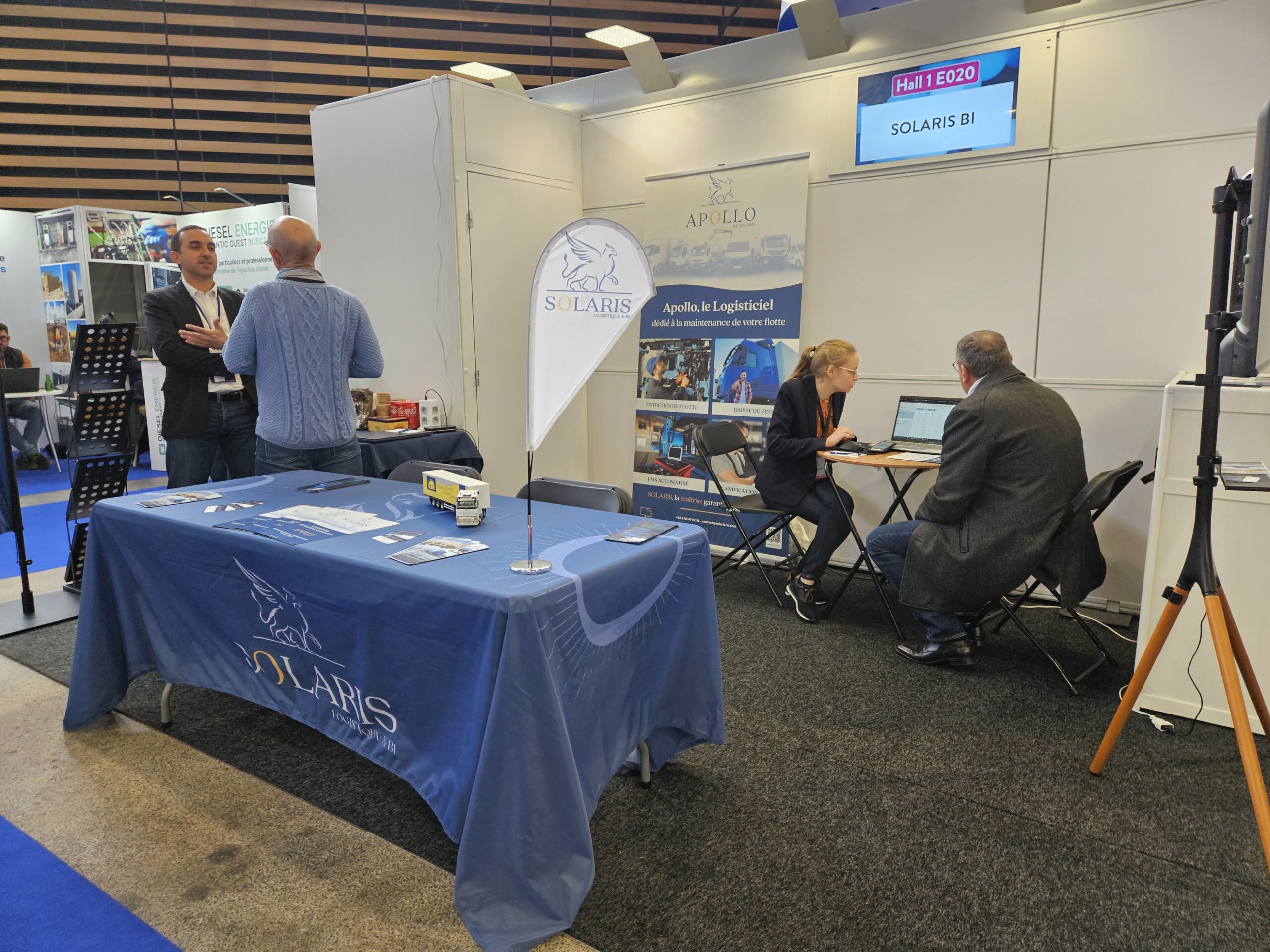 Démonstration du Logiciel Solaris-Bi sur le Solutrans 2025