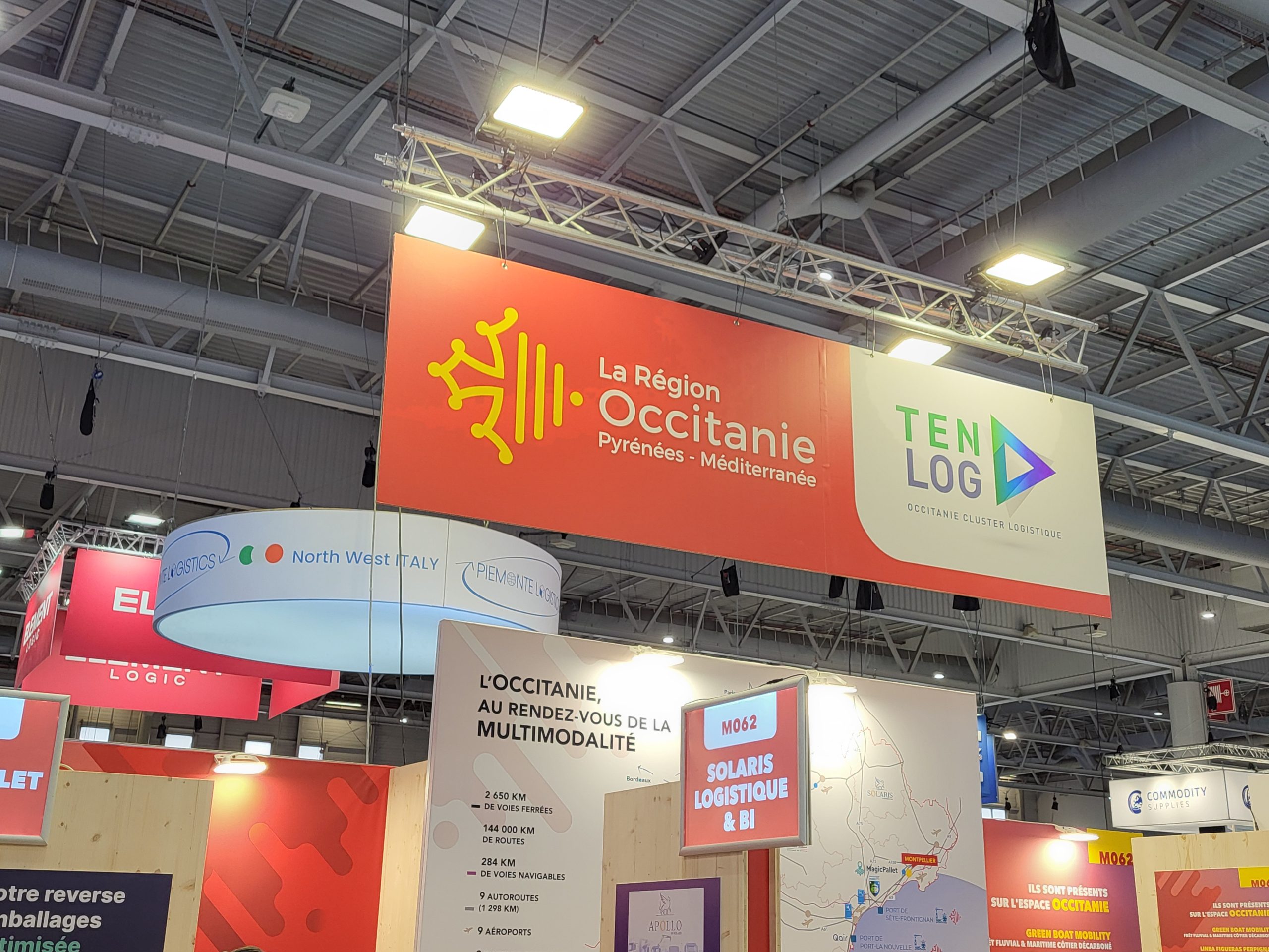 SITL 2026 stand partagé Occitanie et Tenlog Solaris Logistique & BI