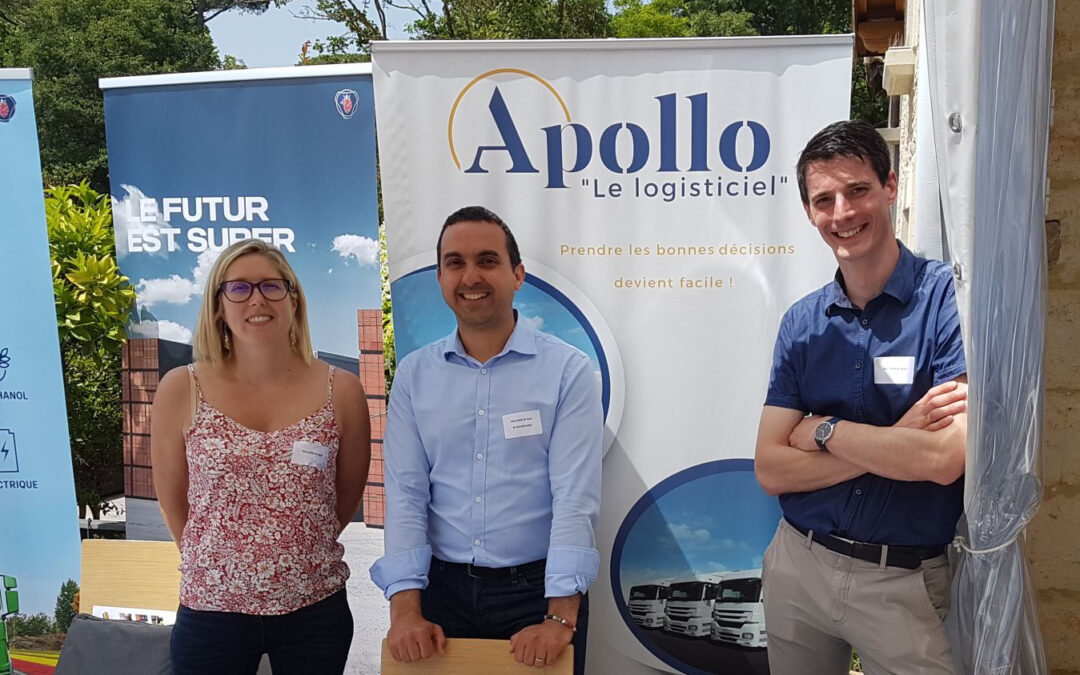 Apollo by Solaris, présente les solutions de digitalisation de la logistique lors de l’assemblée générale de le Fédération Nationnal des Transports Routiers.