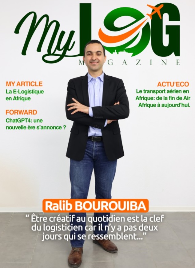 Ralib Bourouiba dans My Log Magazine Côte d'Ivoire Juin 2023