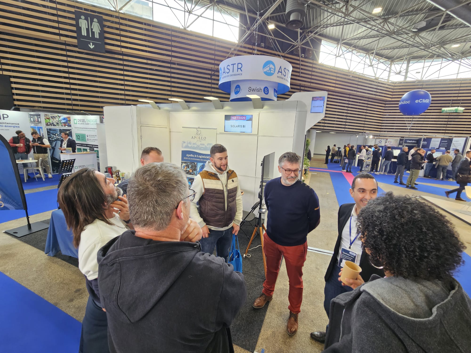 Echanges entre transporteur sur l'utilisation du logiciel de Solaris-bi