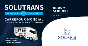 Solutrans 2023 à Lyon du 21 au 23 Novembre 2023